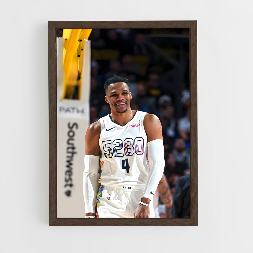 Poster Westbrook en Action – affiche Basketball (vue 5)